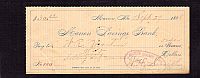 Marion, Alabama, Marion Savings Bank 09/29/1888 $30.